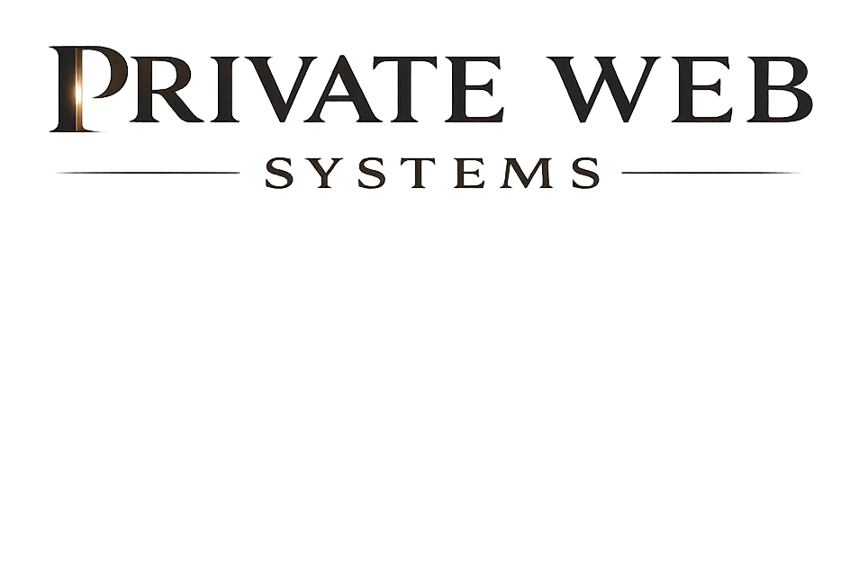 Private Web Systems